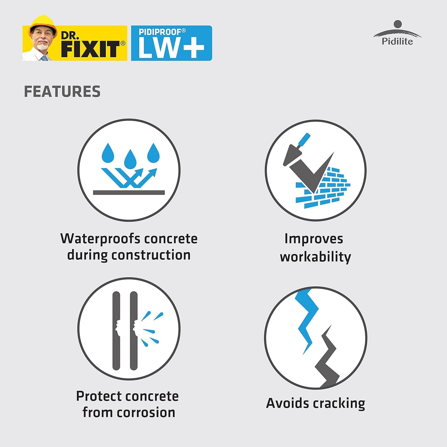 Dr Fixit 101 Pidiproof LW+