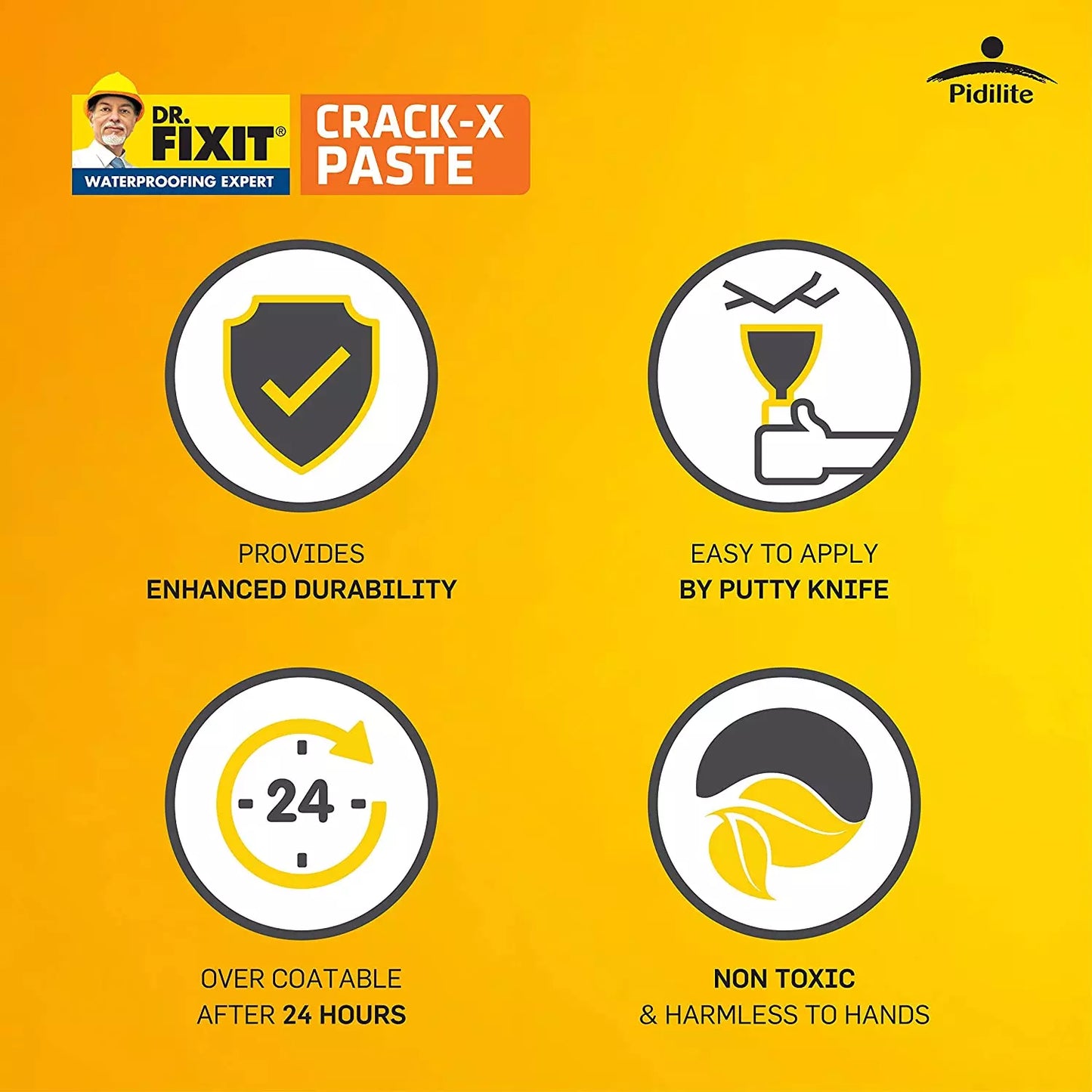 Dr Fixit 201 Crack X Paste for Crack Filler
